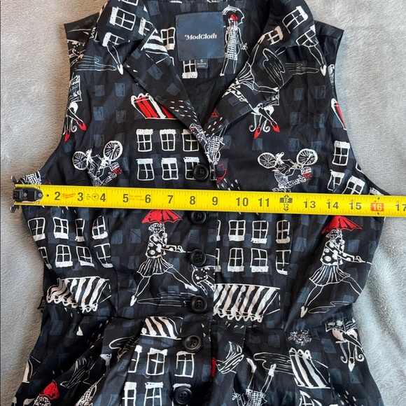 NWOT ModCloth Community Brunch Shirt Dress Size Small - Picture 14 of 16